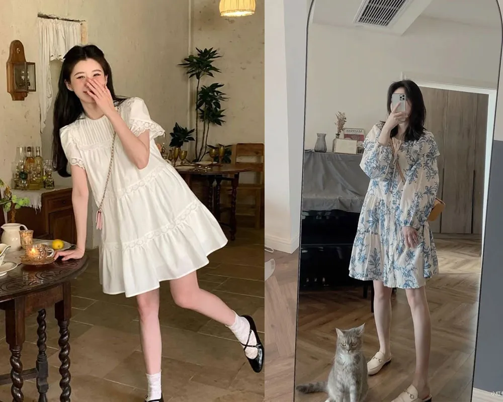 Babydoll là gì? Phối đồ và chọn váy hợp mọi dáng người 1 Váy babydoll là gì