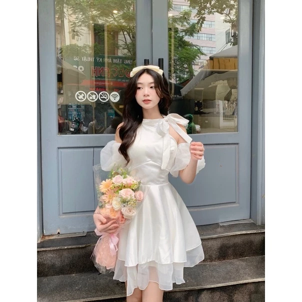 Đầm Tafta Dự Tiệc Thiết Kế Sang Trọng Cao Cấp Cho Nữ 6 Đầm Tafta Dự Tiệc Thiết Kế Sang Trọng Cao Cấp Cho Nữ - Ảnh 6