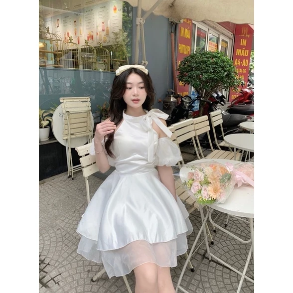 Đầm Tafta Dự Tiệc Thiết Kế Sang Trọng Cao Cấp Cho Nữ 23 đầm tafta đẹp