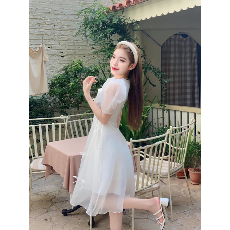 kiểu tóc mặc đầm công chúa