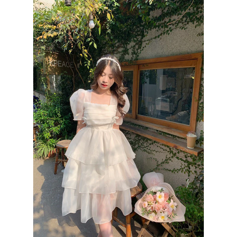 Váy dạ hội công chúa chất liệu cao cấp