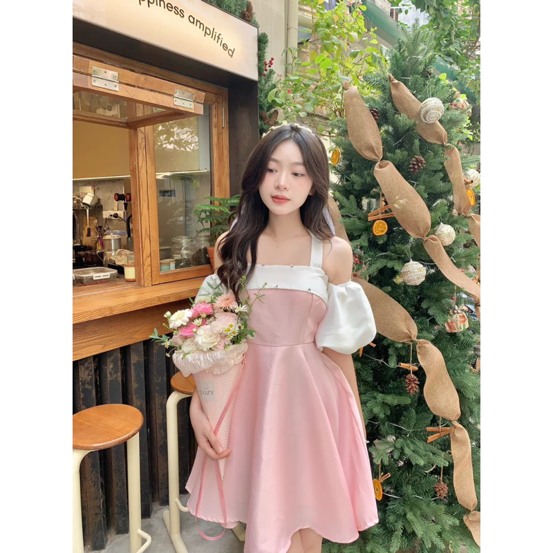 Áo Đầm Trễ Vai Cao Cấp Chính Hãng 13 chất liệu áo đầm trễ vai cao cấp