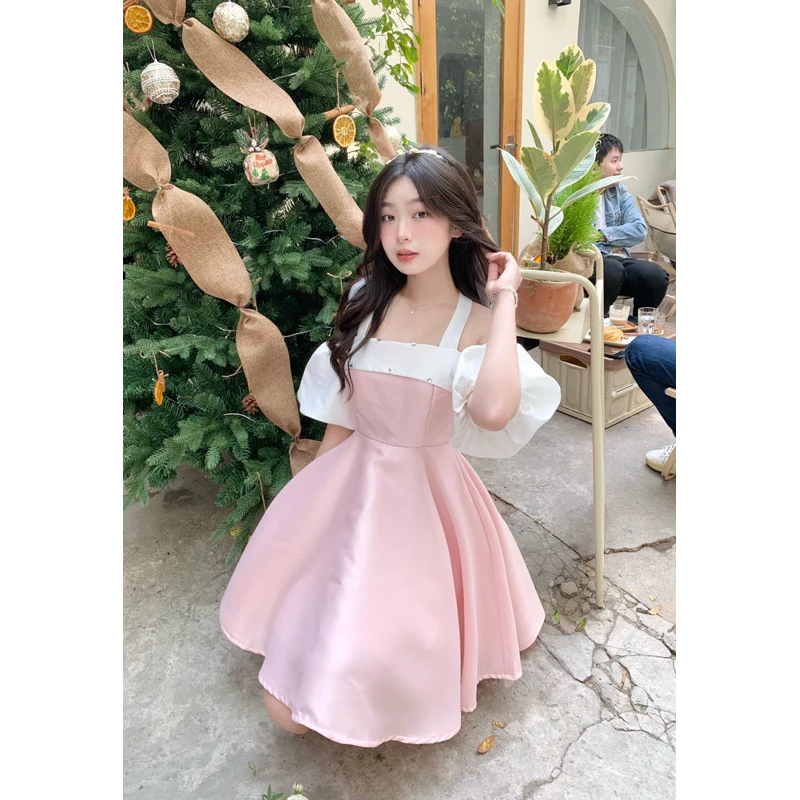 Áo Đầm Trễ Vai Cao Cấp Chính Hãng 3 Áo Đầm Trễ Vai Cao Cấp Chính Hãng - Ảnh 3