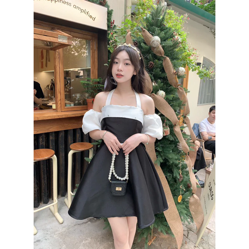 Áo Đầm Trễ Vai Cao Cấp Chính Hãng 16 đầm trễ vai cao cấp Cheapy