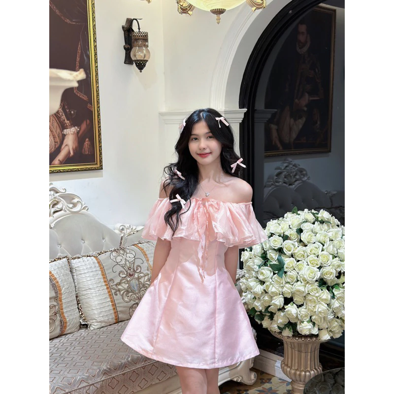 Đầm Công Chúa Trễ Vai Sang Trọng, Cao Cấp Nhất 13 đầm trễ vai công chúa