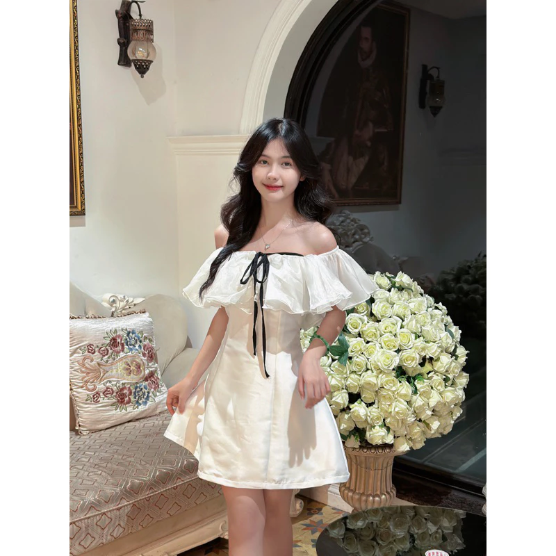 Đầm Công Chúa Trễ Vai Sang Trọng, Cao Cấp Nhất 4 Đầm Công Chúa Trễ Vai Sang Trọng, Cao Cấp Nhất - Ảnh 4