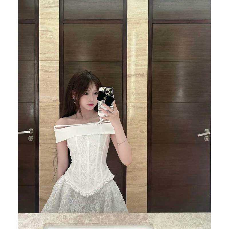 Set Áo Váy Viền Ren OLIVIA Cao Cấp, Chất Lượng Số 1 17 Set áo váy viền ren OLIVIA từ thương hiệu Cheapy