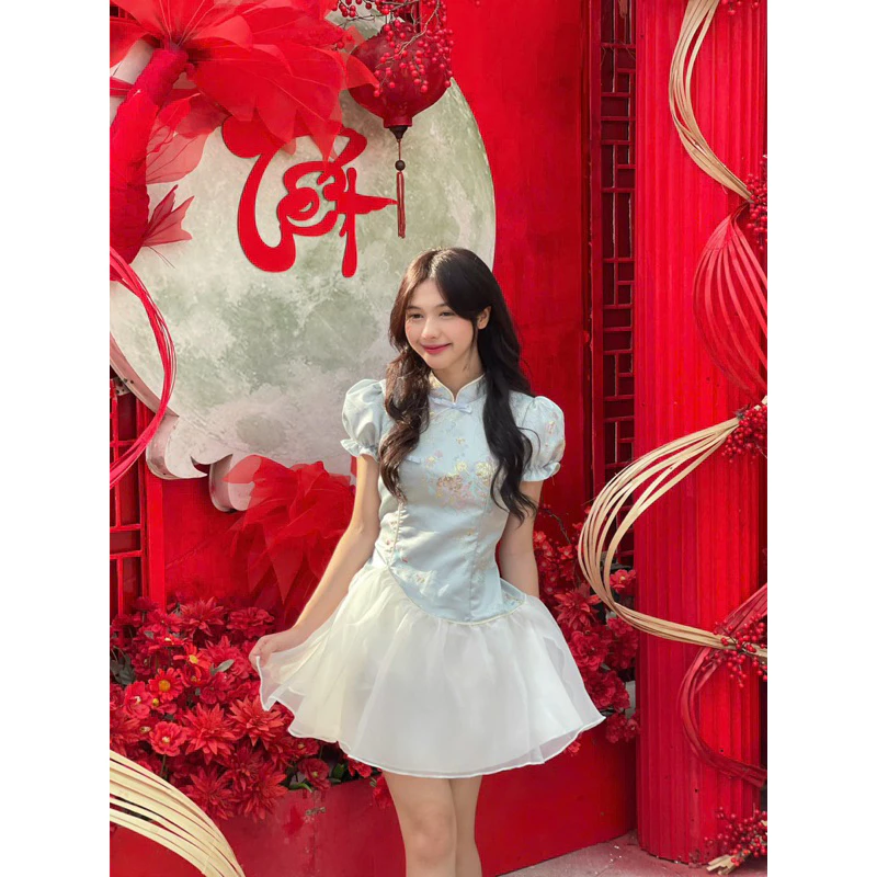 đầm gấm cao cấp