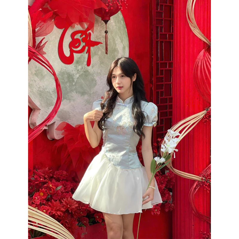 đầm gấm cao cấp