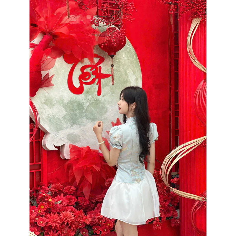 đầm gấm cao cấp