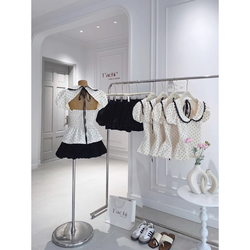 Set Áo Váy Hở Lưng Lụa Mango Cao Cấp Tinh Tế 21 set đồ nữ hở lưng sành điệu