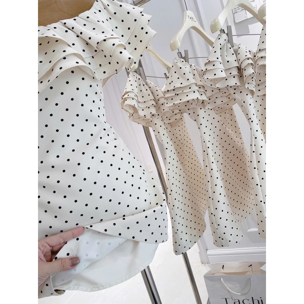 Đầm Trễ Vai Bèo Voan Lụa Cao Cấp, Mẫu 1 Thời Thượng 8 Đầm Trễ Vai Bèo Voan Lụa Cao Cấp, Mẫu 1 Thời Thượng - Ảnh 8