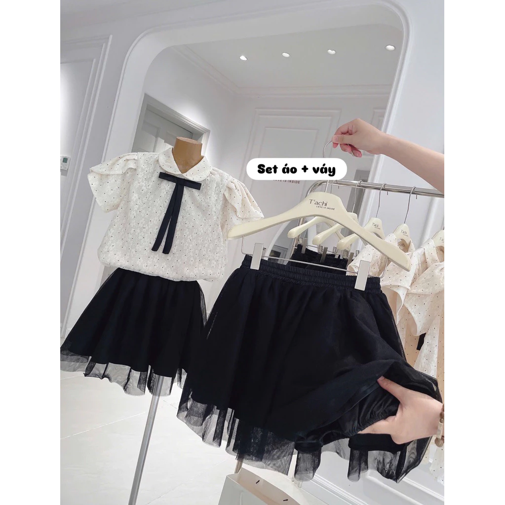 Set Áo Váy Hoa Voan Tơ 2 Món Cao Cấp, Thiết Kế Trẻ Trung 22 set đồ áo váy hoa đẹp