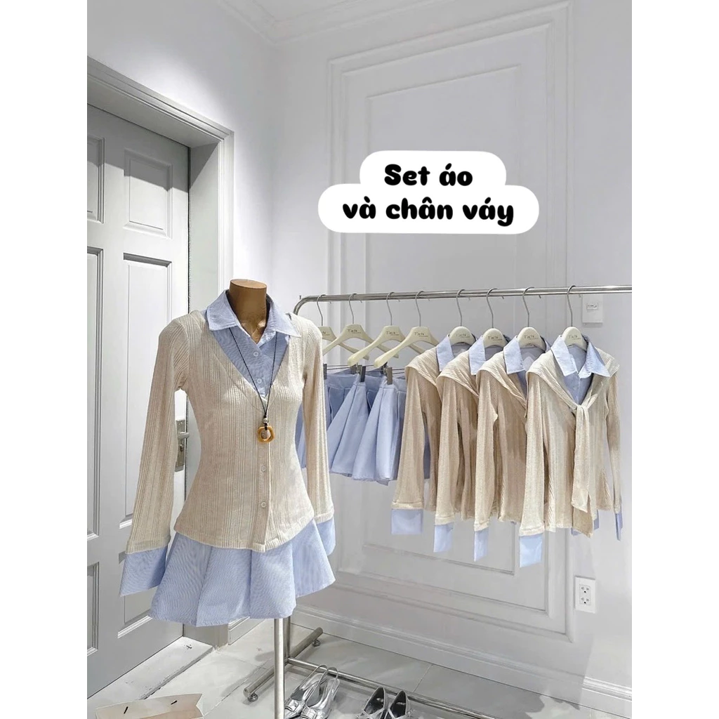 Set Áo Somi Nữ Cheapy Cao Cấp, Thanh Lịch, Giá Ưu Đãi 20 set áo somi thời trang
