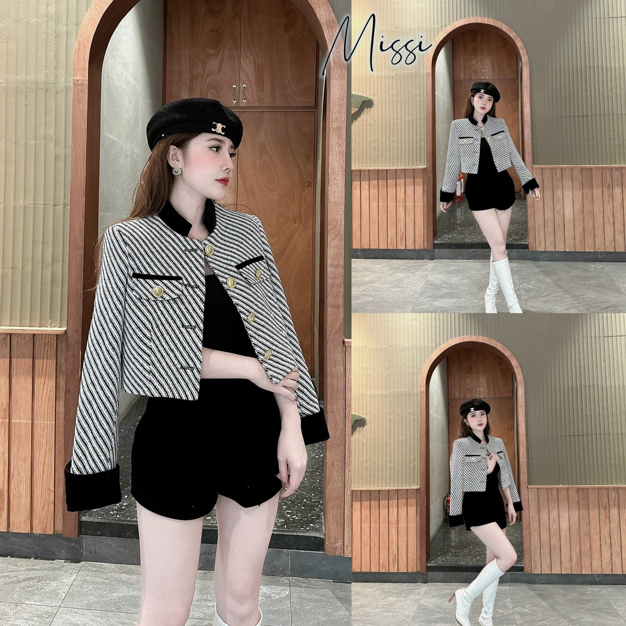 15+ Cách Phối Đồ Với Áo Khoác Dạ Ngắn Sành Điệu Hack Dáng 6 Mặc đẹp với áo khoác dạ ngắn