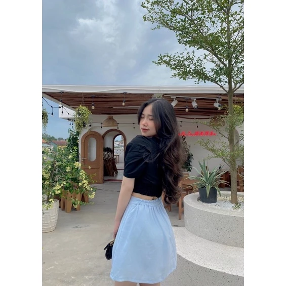 Áo Cổ Vuông Tay Phồng Cheapy Store Cao Cấp, Giá Ưu Đãi 20% 8 Áo Cổ Vuông Tay Phồng Cheapy Store Cao Cấp, Giá Ưu Đãi 20% - Ảnh 8