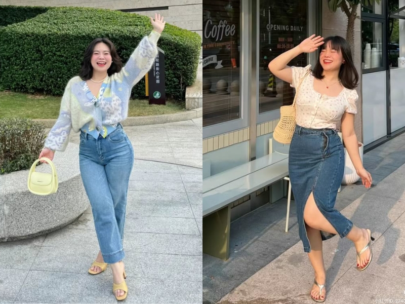 75kg Mặc Size Gì? Bảng Size & 5 Bí Quyết Chọn Đồ Hack Dáng 7 Phối đồ cho người mập 75kg