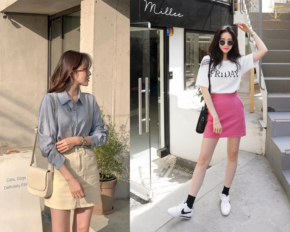 45kg mặc áo size gì