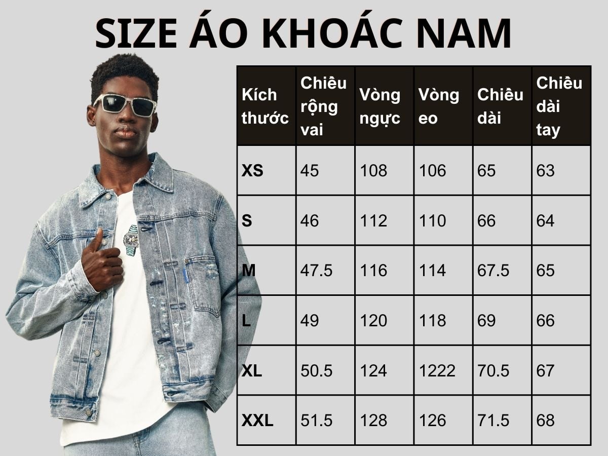 Bảng size quần áo cho nữ 65kg