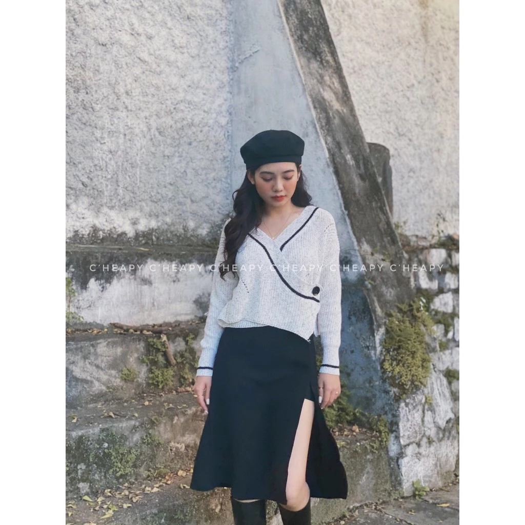 Chân Váy Dài Xẻ Midi Cheapy Vải Umi Hàn Cao Cấp Bền Đẹp 3 Chân Váy Dài Xẻ Midi Cheapy Vải Umi Hàn Cao Cấp Bền Đẹp - Ảnh 3