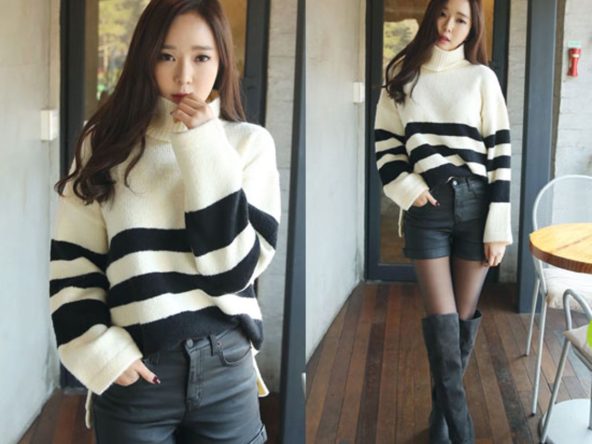 Phối đồ với quần short nữ mùa đông