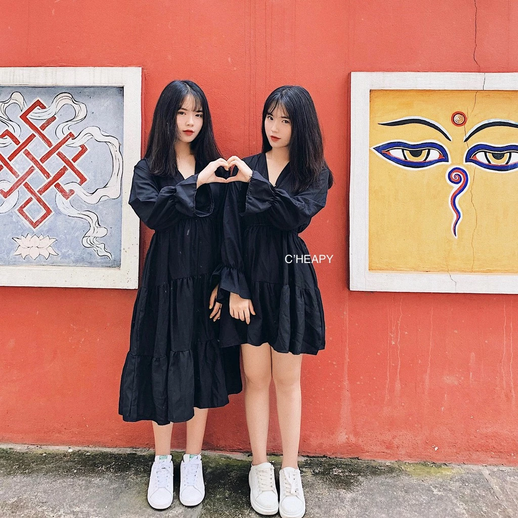 Đầm Wale Dài Cheapy Store 01 Mẫu Cao Cấp, Chất Lượng