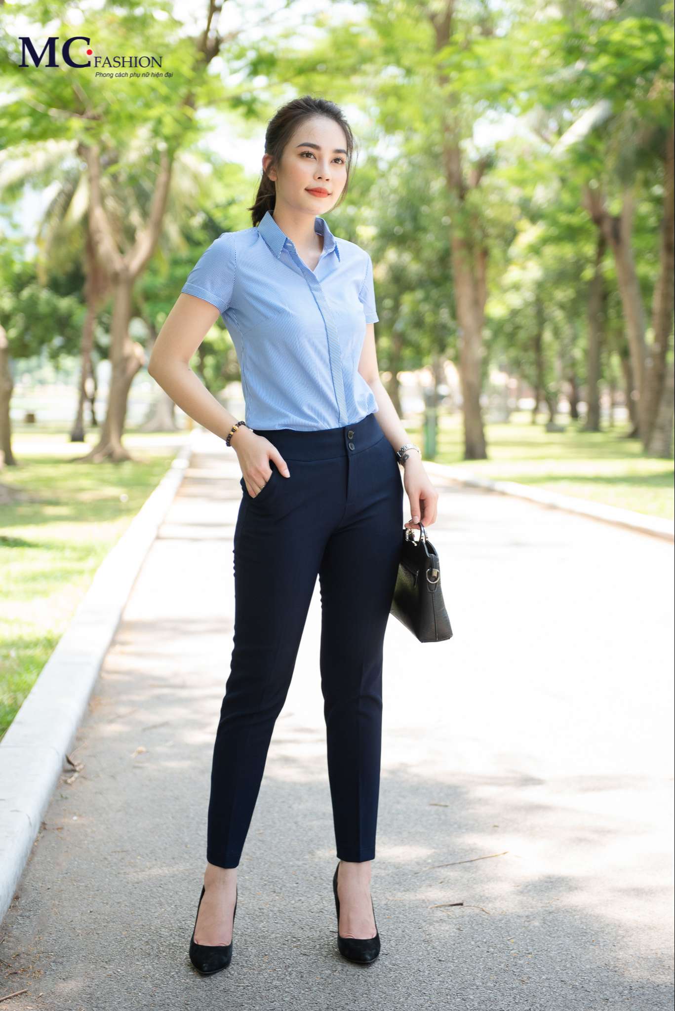 20+ Cách Phối Đồ Với Quần Âu Nữ Thanh Lịch & Hack Dáng 7 Phong cách phối đồ với quần âu nữ