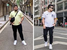 70kg mặc quần ống rộng