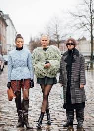 Cách mặc áo khoác lông đẹp với boots