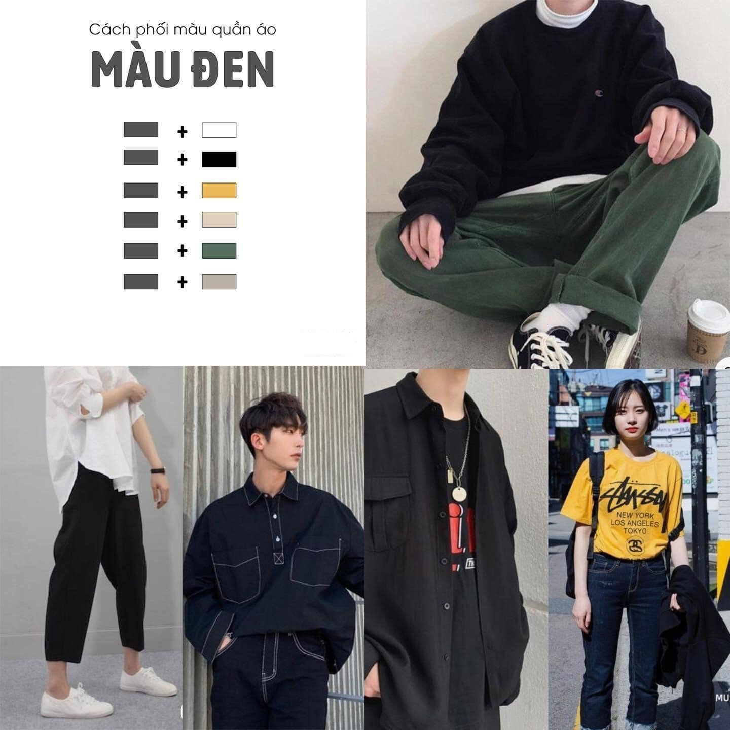 Bảng Màu Phối Đồ Nữ 12+ Cách Mix Đồ Tôn Da Chuẩn Mốt 8 Bảng màu phối đồ nữ dự tiệc