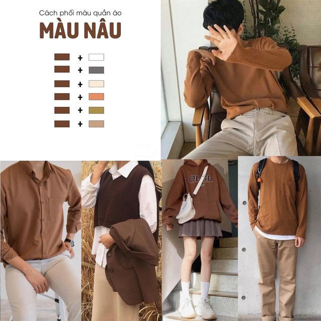 Bảng Màu Phối Đồ Nữ 12+ Cách Mix Đồ Tôn Da Chuẩn Mốt 4 Cách phối màu quần áo nữ tương phản