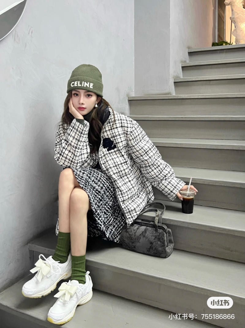 Công thức mix đồ mùa đông nữ Hàn Quốc đơn giản