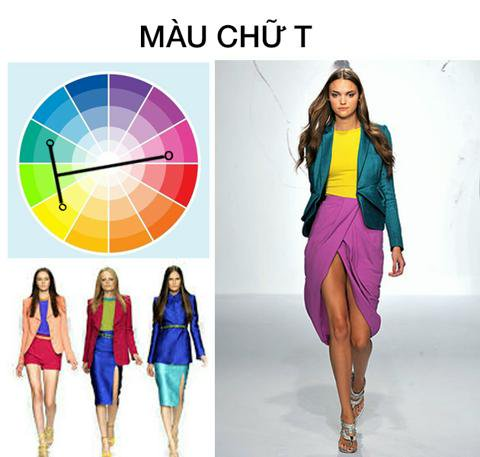 Phối màu quần áo nữ trung tính