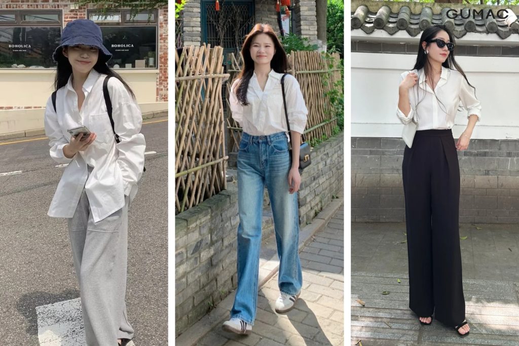 phoi do ao so mi trang nu 4930