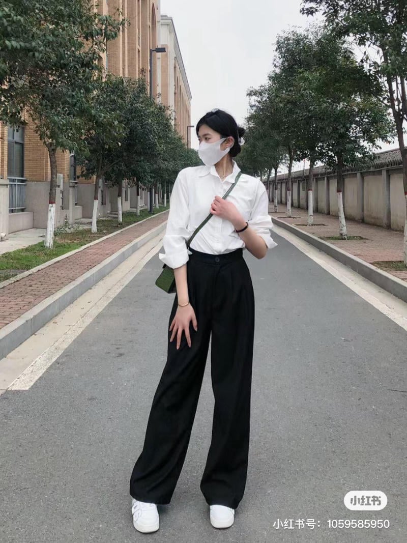 outfit đi học cho sinh viên nữ