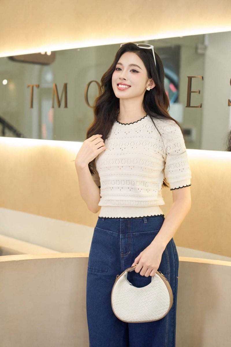 50kg mặc size gì với đầm liền thân