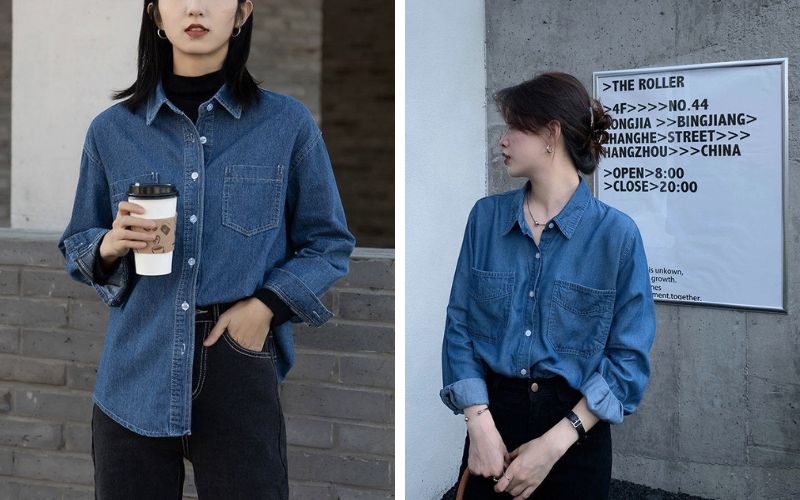 phoi do voi quan jean nu 5593