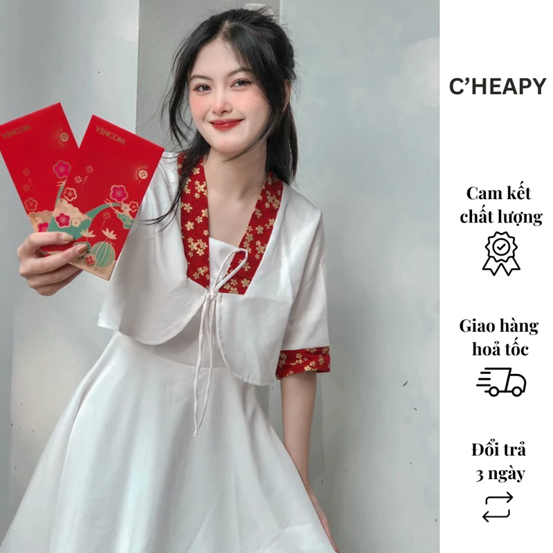 Đầm Hanbok Cách Tân Thiết Kế Tinh Tế 01, Chất Lượng