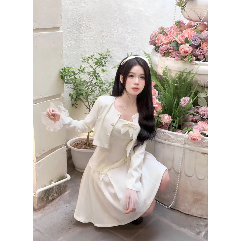 Set Váy Công Sở Luxury 2 Món Cao Cấp, Thanh Lịch 6 Set Váy Công Sở Luxury 2 Món Cao Cấp, Thanh Lịch - Ảnh 6