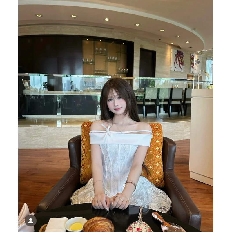 Set Áo Váy Viền Ren OLIVIA Cao Cấp, Chất Lượng Số 1 3 Set Áo Váy Viền Ren OLIVIA Cao Cấp, Chất Lượng Số 1 - Ảnh 3